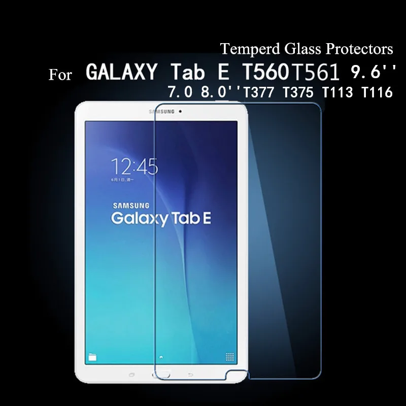 3 шт. Защитное стекло для Samsung Galaxy Tab E 9 6 ''T560 T561 TAB 7 0 8 T375 T377 T113 T116 пленка из