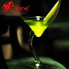 Z-SHINE креативный синий прозрачный стеклянный бокал коктейль с соком стакан для молочного коктейля салатник
