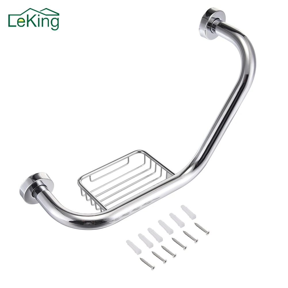 

LeKing Bath Wall Mount Handle Installation Hand Grip Handrail Bathtub to Keep Balance for Elder Home Bathroom Accessories