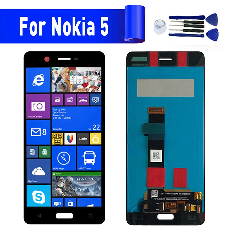 Сменный ЖК-экран для Nokia 5 модуль ЖК-экрана NOKIA | Мобильные телефоны и аксессуары