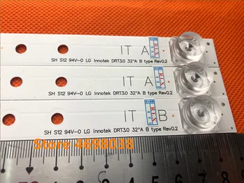 

LED backlight strip For LG 32" TV 6 lamp 32MB25VQ 6916l-1974A 6916l-1981A lv320DUE 32LF580V 32LB5610 innotek drt 3.0 32 32LB582