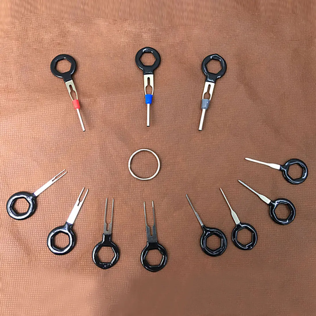 11Pcs/Set Terminal Removal Tools Car Electrical Wiring Crimp Connector Pin Extractor Kit Car Repair Hand Tool Set Plug key CY982 11Pcs/Set Terminal Removal Tools Car Electrical Wiring Crimp Connector Pin Extractor Kit Car Repair Hand Tool Set Plug key CY982