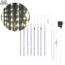 Гирлянда IP65 Hrs1 светильник для душа 3 Вт дождь водонепроницаемый светильник s вечерние DC5V 000 ламповый светильник украшение Метеор 30 шт. мини открытый 30 компл