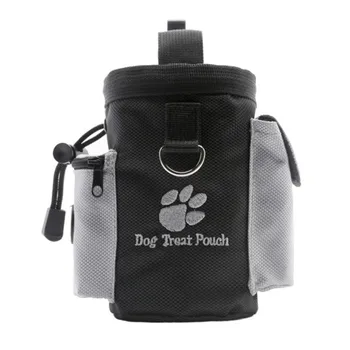 

Fashion Pet Dog Feeders Snack Bag Installing Snacks for Pet Training Pocket Simple High Quality Pet Accessories(black)