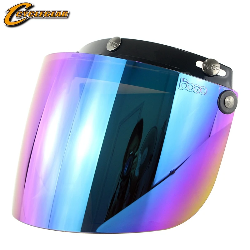 Bubble Visor For Half Face Helmet Flip Up Motorcycle Helmet Visor
