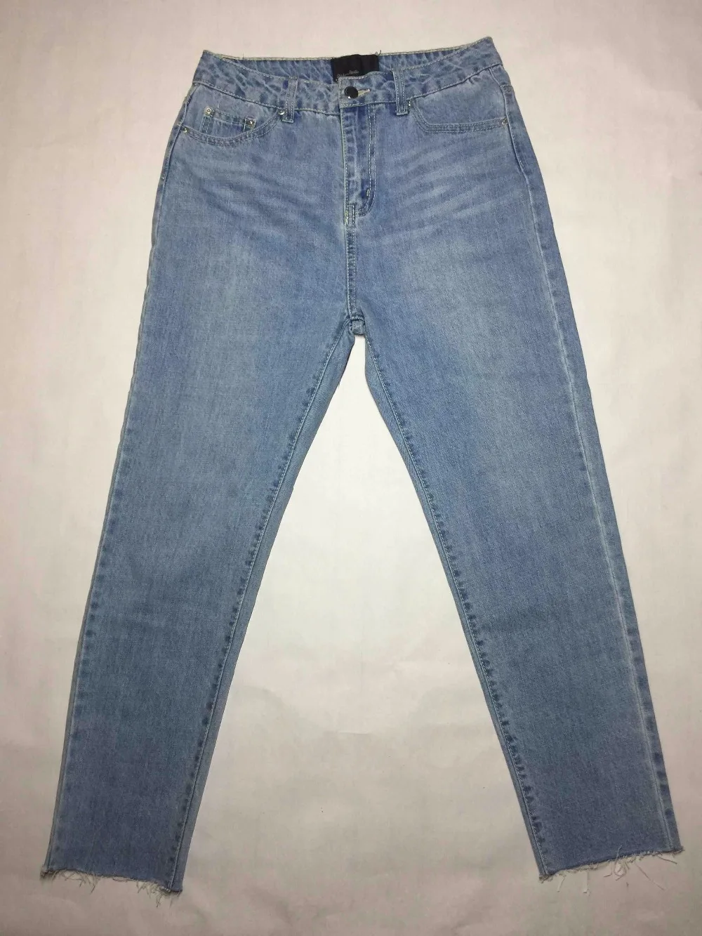 Модные сексуальные женские джинсы винтажные рваные джинсы женские с высокой талией Большие размеры женская одежда полые бедра узкие