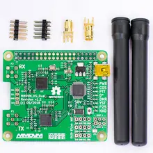 V1.3 MMDVM_HS_Dual_Hat дуплексная плата горячей точки+ 2 шт антенна поддержка P25 DMR YSF NXDN для Raspberry pi