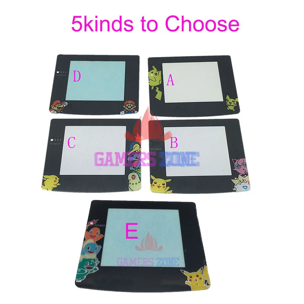 20 штук Для nintendo Game Boy Цвет GBC Защитная пленка для экрана для GBC Ограниченная серия Пластик объектива