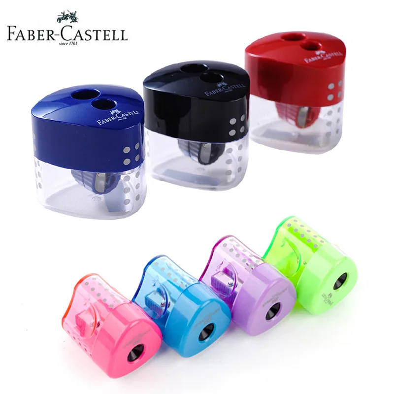 Faber Castell Auto Sharpeners Grip Single/Double Hole Classic for Charcoal/Blacklead/Colored