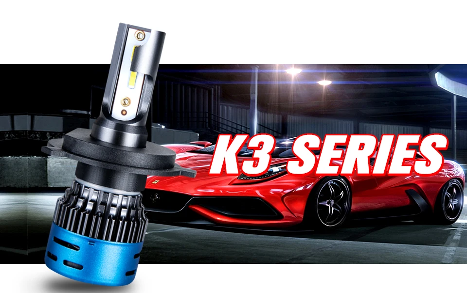  LED H7 H4 LED Car Headlight bulb 3000K 4300K 6500K 8000K H1 H11 H8 9005 9006 HB3 12V COB 5000LM 1860 10000LM 50W Fanless fan (1)