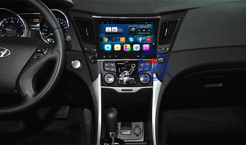 Hyundai Sonata 8 after installation__