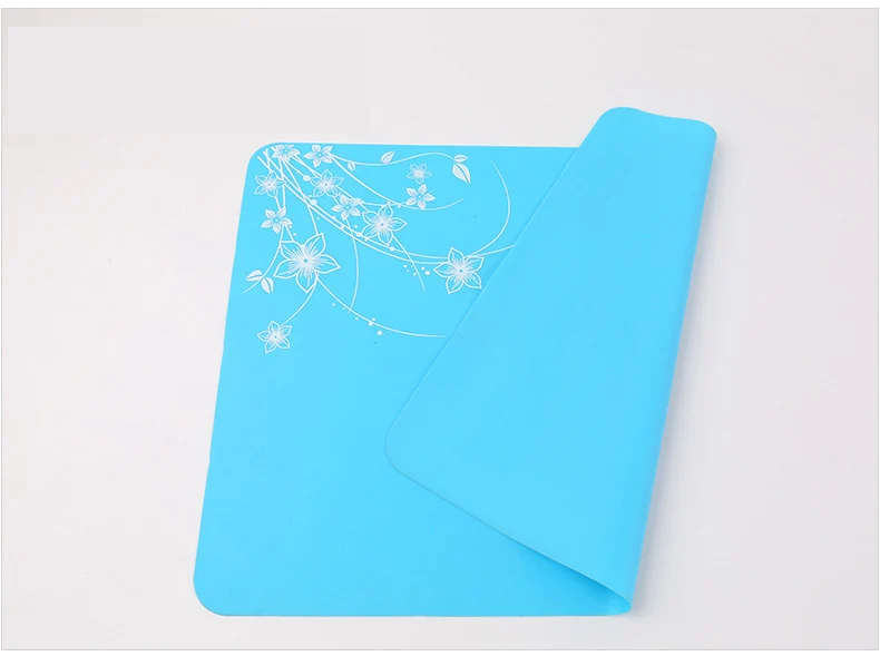 40x30 mantel de silicona de impresión para mesa de niños posavasos de aislamiento almohadilla de ordenador portátil de alta temperatura y fácil para limpiar