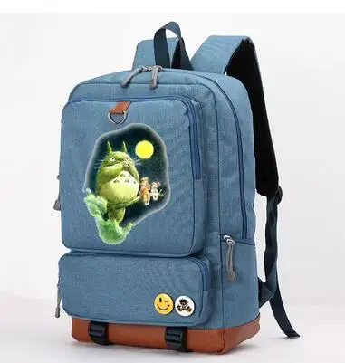 Новинка рюкзаки унисекс Miyazaki hayao Холщовый Рюкзак TOtoro аниме Tonari no Totoro рюкзак