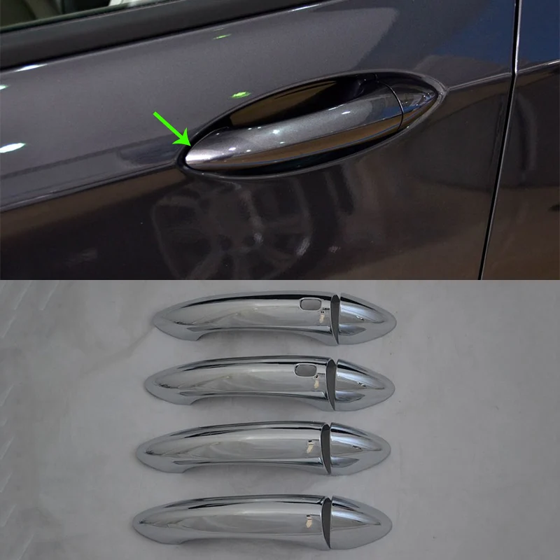

ABS Exterior car door handle cover lmiddle configuration Decoration Strip Cover Trim Car Styling For CHEVROLET CRUZE 2015