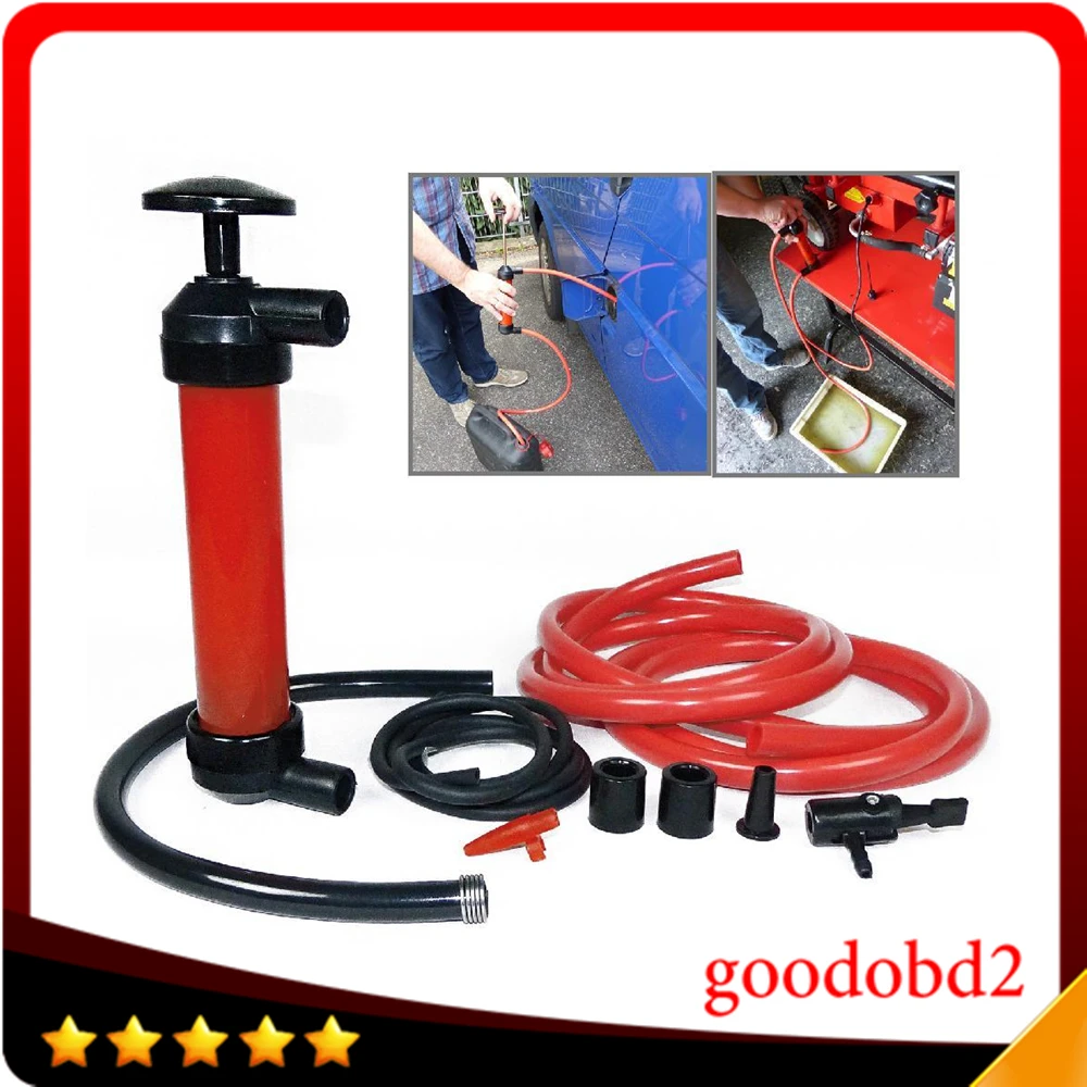 

Car-Styling Oil Pump for Pumping Oil Gas for Siphon Sucker Transfer Manual Hand Pump for Oil Liquid Water Chemical Transfer Pump