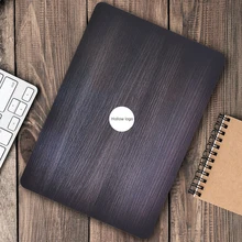 Чехол для ноутбука в стиле ретро с деревянным зерном и пустым логотипом для Macbook Air Pro 11 12 13 15 retina New Pro 13,3 15,4 Touch Bar чехол для ноутбука