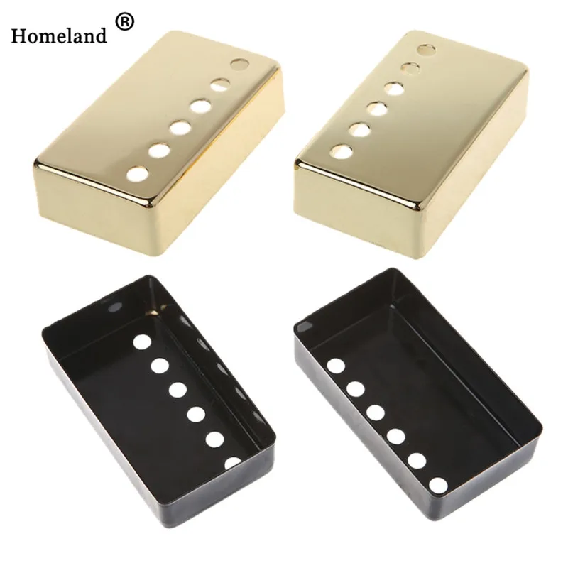 Guitar Pickup Cover Accessories 2pcs Metal Guitar Humbucker Pickup