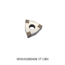 1 шт. WNMG080404 3T CBN WNGA080408-3T CBN трехголовый сварочный кубический нитрид бора лезвие