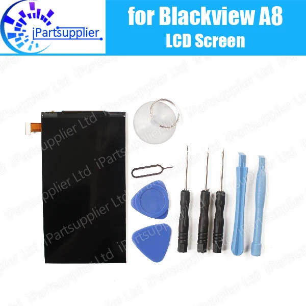100 Original New for Blackview A8 Mobile Phone LCD Display Screen Assembly Replacement Free tools