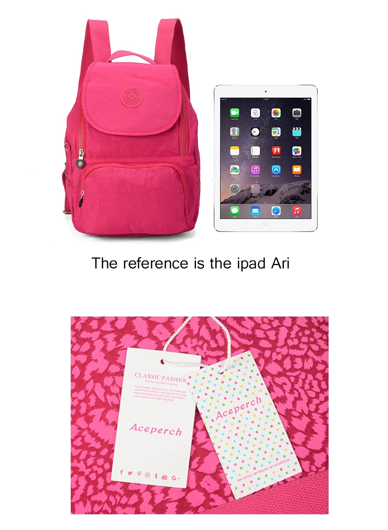 mochila menina