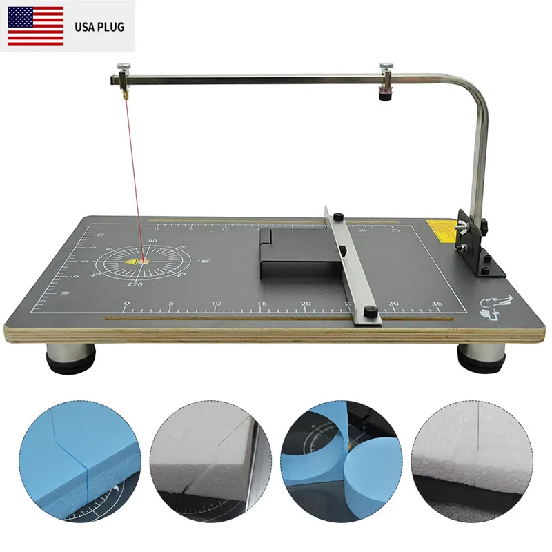 Пенопласт стол Электрический пенистый полистирол резка машина Рабочая подставка стол Styrofoam форма режущие инструменты schuim snijtafel