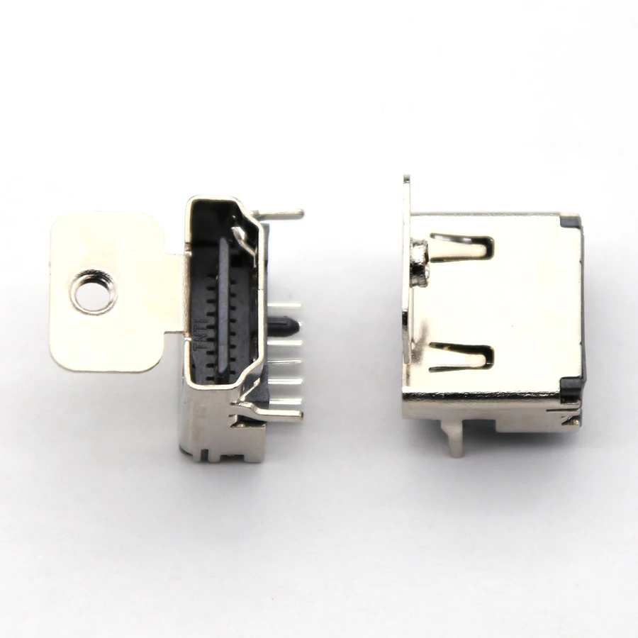 10 шт. 19 pin HDMI Jack гнездовой разъем интерфейса 90 градусов 3 ряда (7pin + 6pin 6pin) с