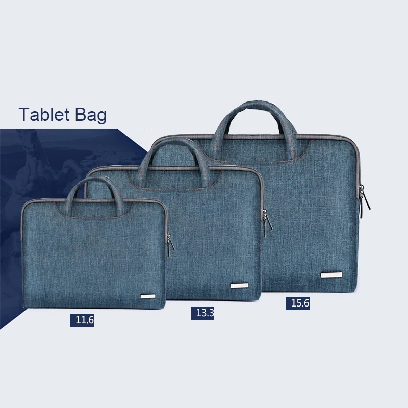 Denim Carrying Sleeve bag Breifcase for Microsoft Surface Pro 6 4// iPad Pro 12.9