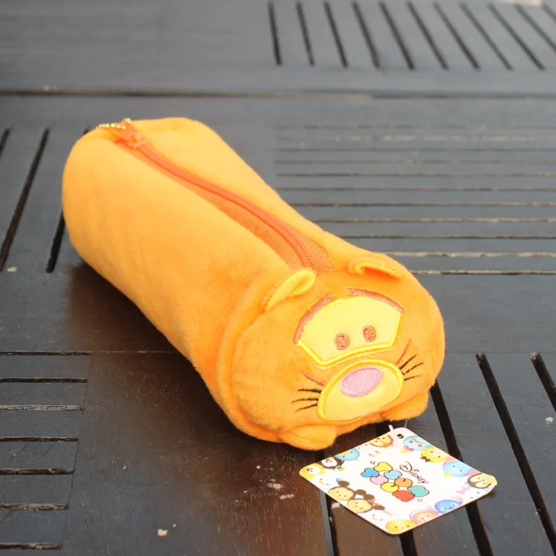Дисней Микки Минни мультфильм студенческий плюшевый пенал-чехол канцелярские товары детская сумка для хранения девочки l подвесные аксессуары для сумок игрушка