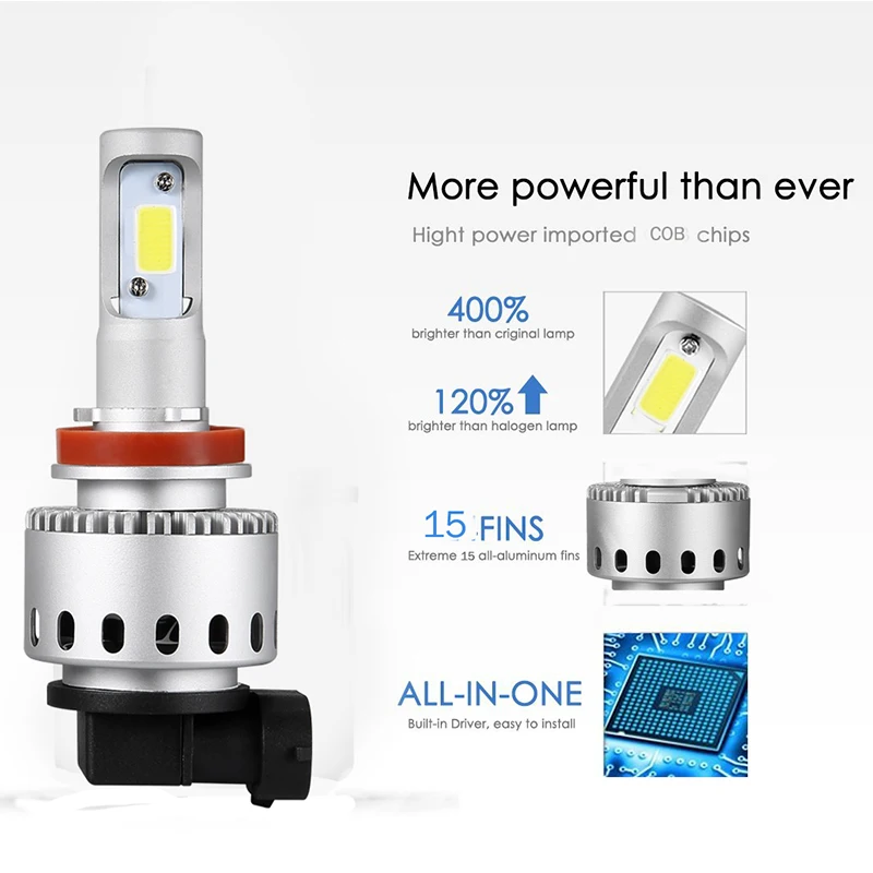 H8 LED Bulbs