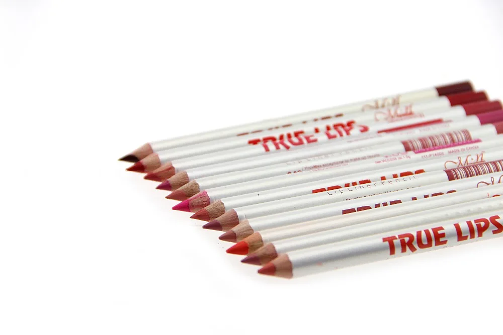 NEWLot цвета 12 шт Lipliner водонепроницаемый карандаш для губ 15 см макияж профессиональный D2