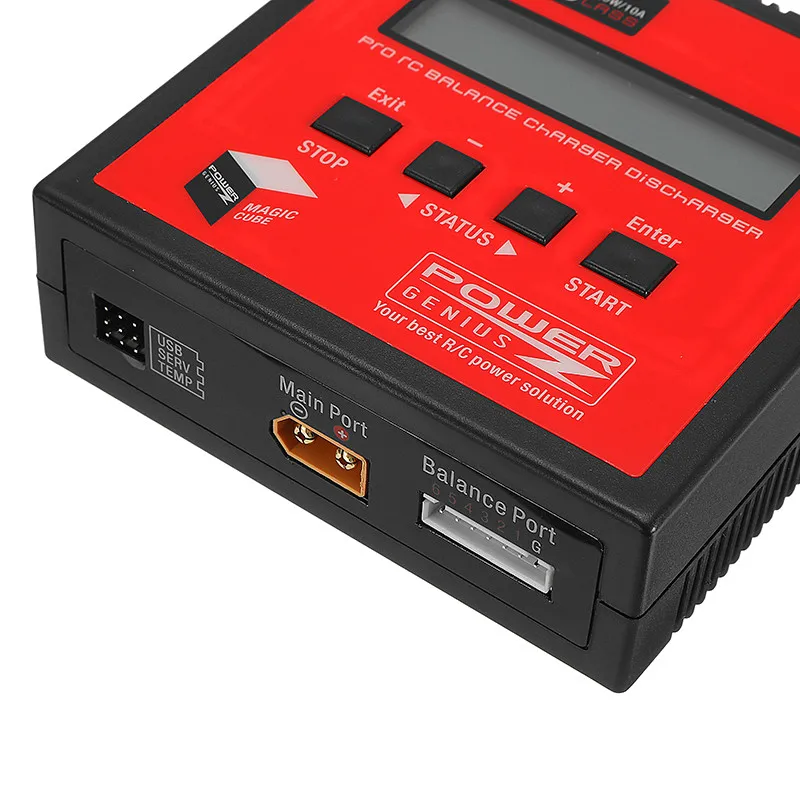 Лидер продаж для PG C610 120 W 10A Lipo Батарея баланс Зарядное устройство Поддержка 4,35-4,40 V LiHV для Перезаряжаемые радиоуправляемая модель зарядки Запчасти