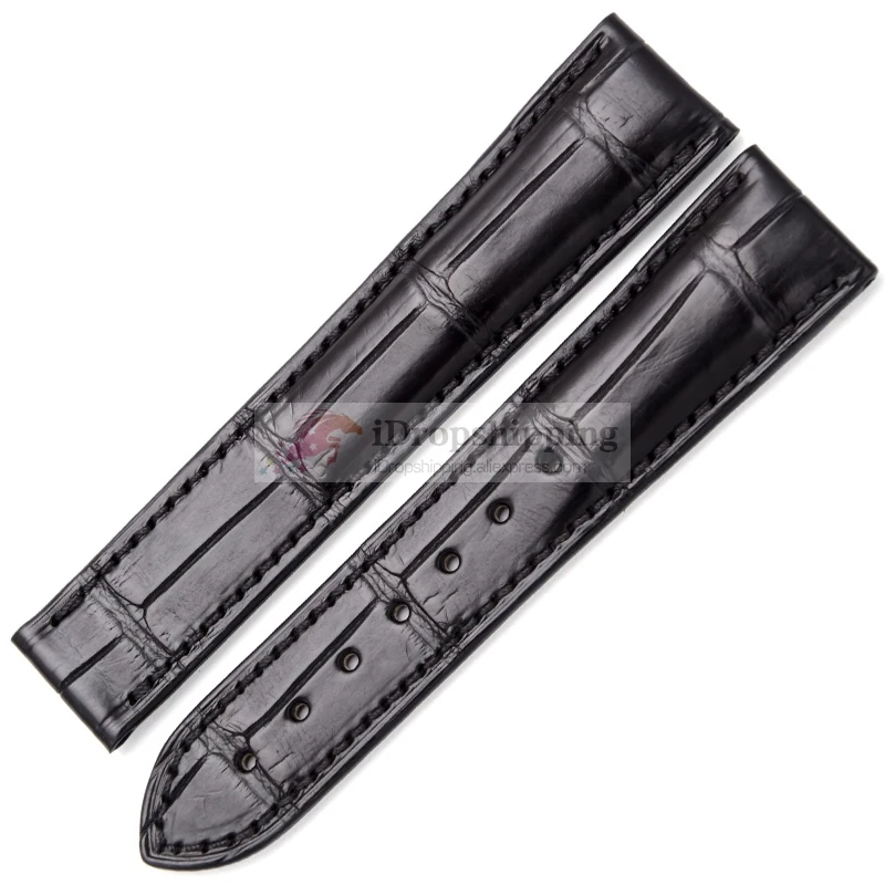 

Customized Watch Strap Crocodile Watchbands Handmade for You Custom Replacement Luxury Alligator Watch Band EE21 for Omega
