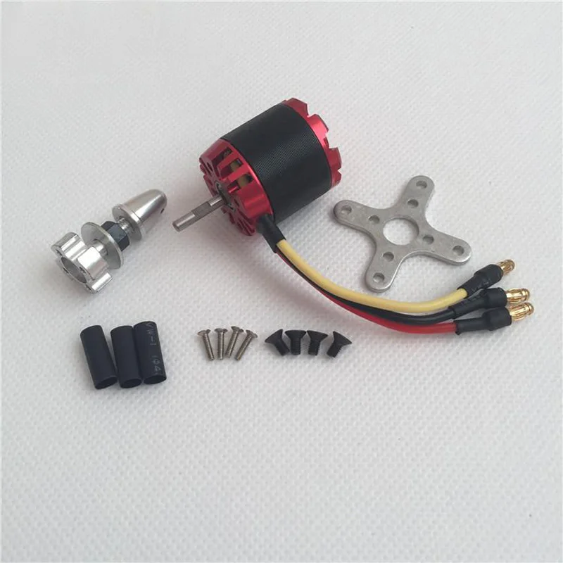 1 шт. N2830 1000KV/1300KV внешний ротор бесщеточный двигатель 2-4S Lipo 2830 комплект двигателя для RC FPV Cessna 182 с фиксированным крылом