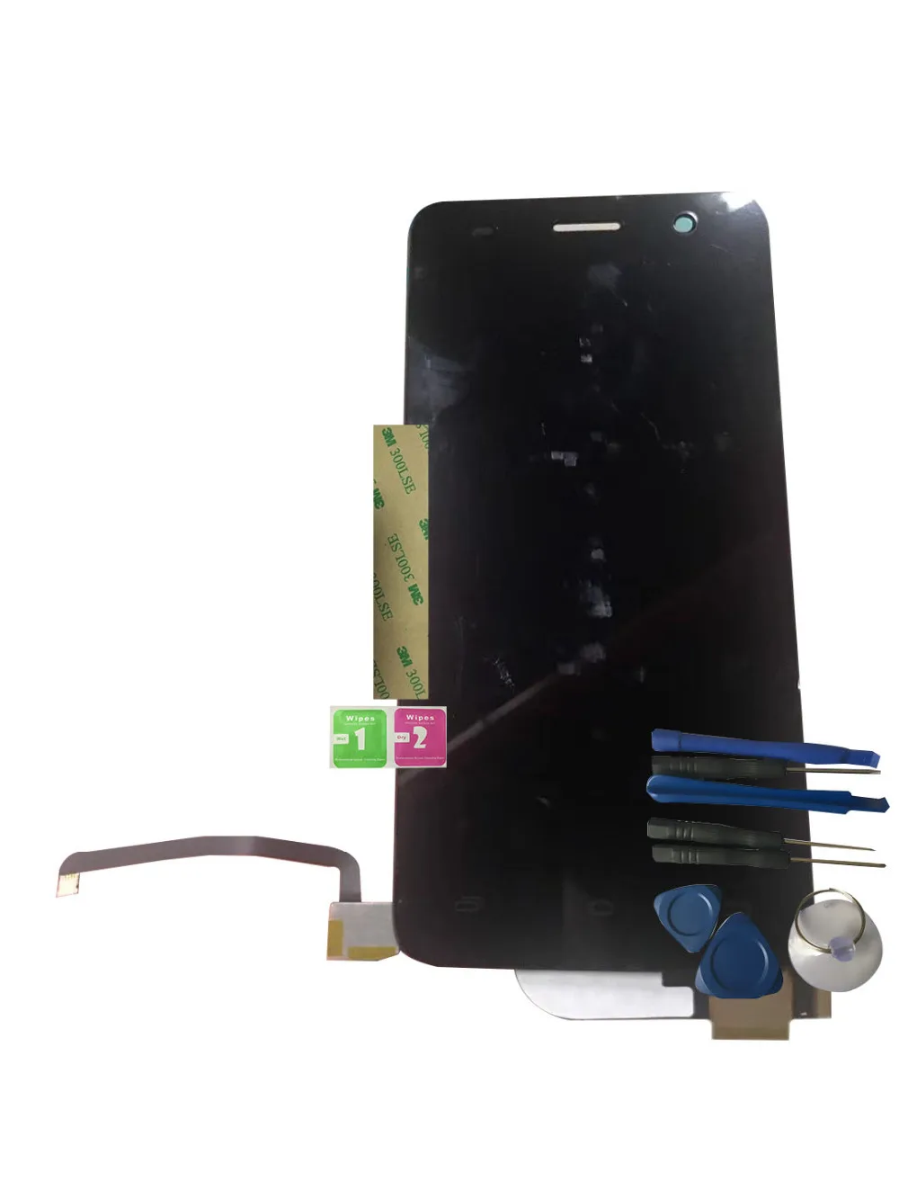 

RYKKZ For FPC5021-8 LCD Display With Touch Screen FP-TPAY050A9G-02X Digitizer Assembly Replacement + tools