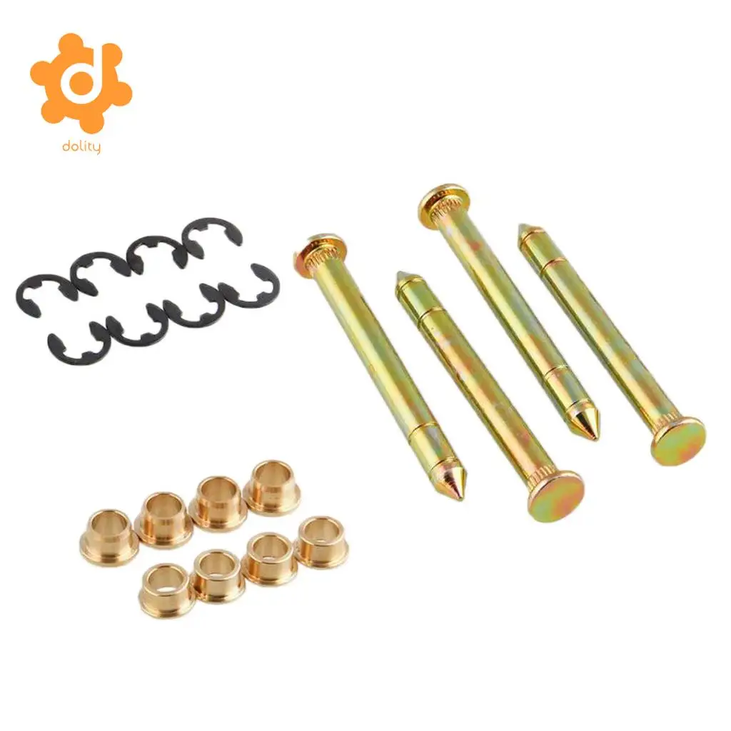Door Hinge Pins Bushing Repair Kit for Ford F150 F250 F350 Bronco