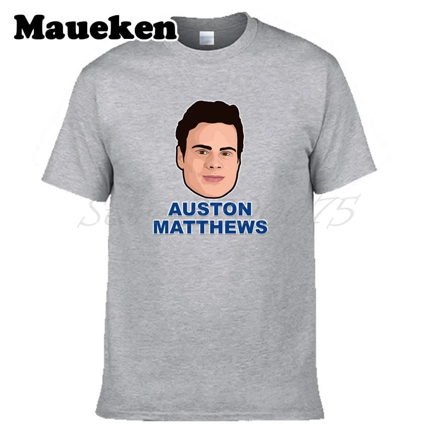 Мужская футболка 34 Auston Matthews одежда Toronto Legend для фанатов подарок с круглым вырезом