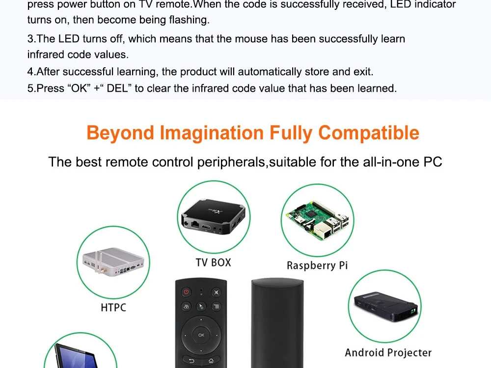 Беспроводная воздушная мышь Huacp G20S 2,4G с гироскопом и голосовым управлением, универсальная мини-клавиатура с дистанционным управлением для XIAOMI Android tv Box