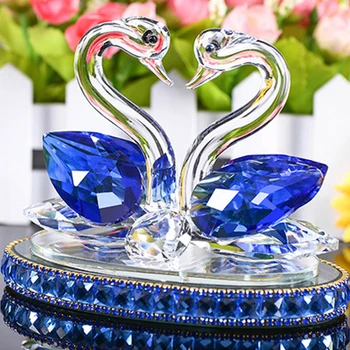 

Car Decoration Crystal Swan car perfume seat car decoration supplies quality crystal material
