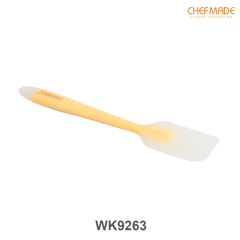

CHEFMADE 2PCS Silicone Spatula Set, Non-stick Heat Resistant Stainless Steel Inner Core