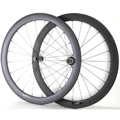 

Clincher Wheelset Toray T700 Carbon 50mm 700c Wheelset Glossy Matte Wheel Sets Road Bike Wheelsets with Alloy Nippl W155027C001