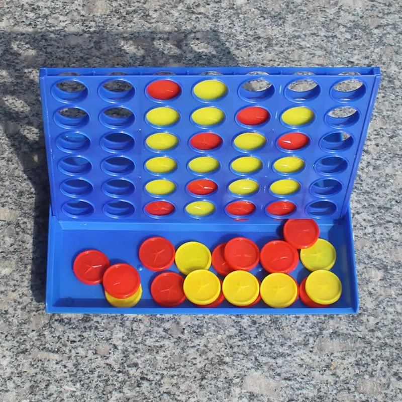 4-в-ряд L Размер желтый/красный четыре в браслет подключение смешной Семьи Классический бинго игра Интерактивная Интеллект игрушка