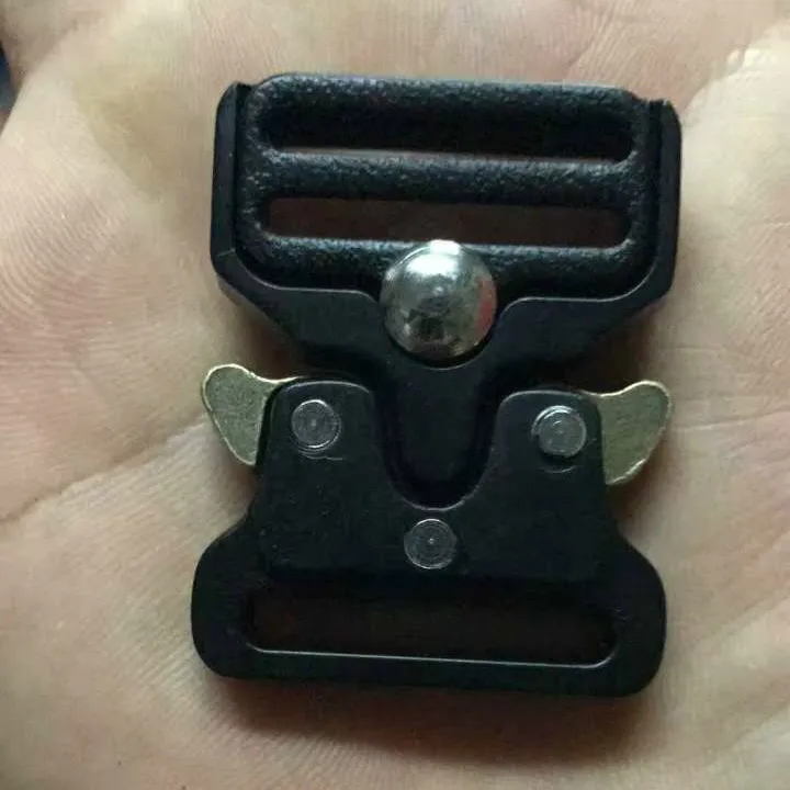 NEW 1" 2Pcs Quick Strong Side Release Buckles Metal Strap Buckles For