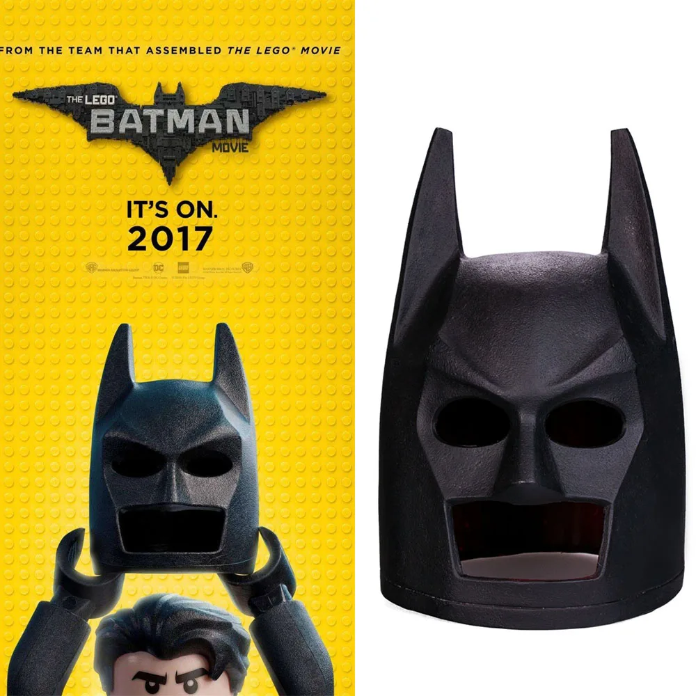 2017 Movie The Lego Batman Movie Bruce Wayne Supereroe Cosplay Maschera PVC  Casco Porps di Halloween|superhero helmet|helmet batmanhalloween batman -  AliExpress