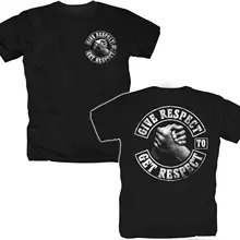 Мода, летние мужские Топы И Футболки с круглым вырезом, уважаемые братья, Outlaw, байкер, чоппер, тату, Mc Coast Rockermen, футболки, топы