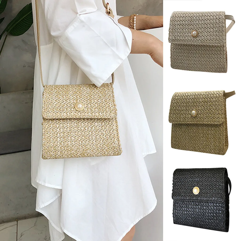 

Coneed The New Hot Selling!!! Woman Trendy Weave Shoulder Bags Ladies Retro Leisure Crossbody Bags 2019 Apr30 P40