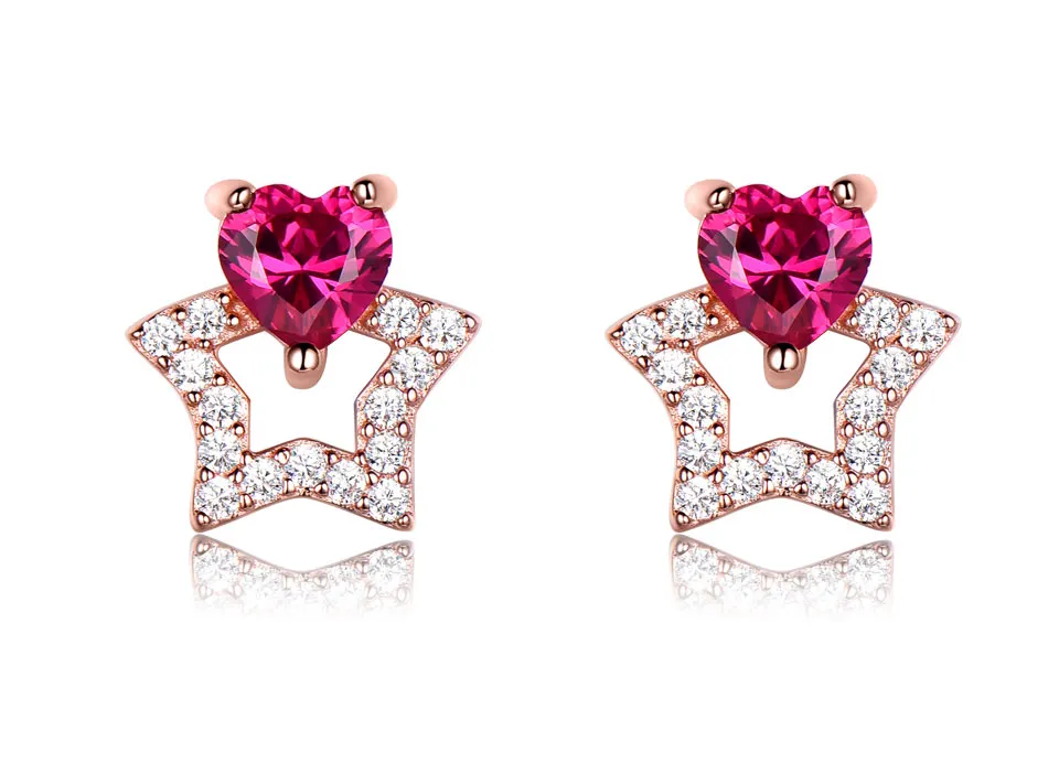 UMCHO-ruby-925-sterling-silver-stud-earrings-for-women-EUJ075R-3-PC_02