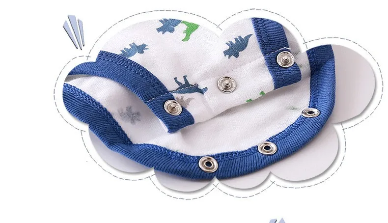 Joyo roy детские комбинезоны хлопок Детский комбинезон весна-осень детские халаты и пижамы для новорожденных с длинным рукавом S одежда LXM139