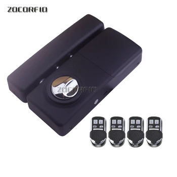 

Easy lnstallation Wireless 433Mhz Access Control Kit Wireless Electric Door Lock 4pcs Remote Controller