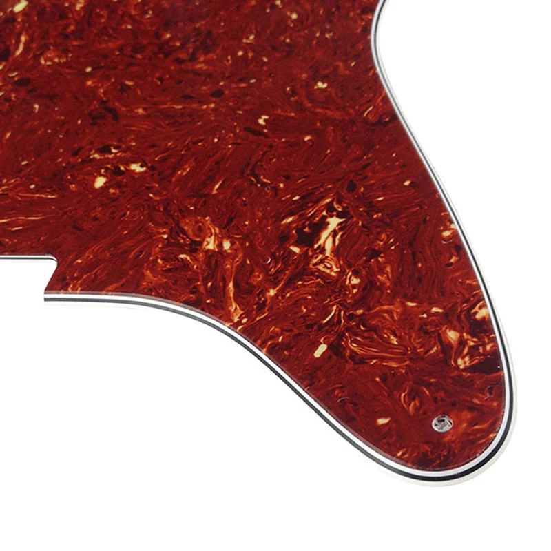 Pleroo kvalita 4 děr kytara strat pickguard nepopsaný materiál pro strat styl nestandartní