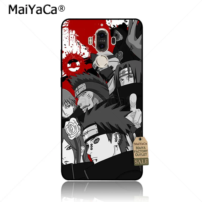 MaiYaCa Akatsuki logo Naruto уникальный дизайн Модный чехол для телефона Huawei p20 pro p9 p10 plus mate9 10